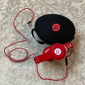 Beats by Dre over ear headphones